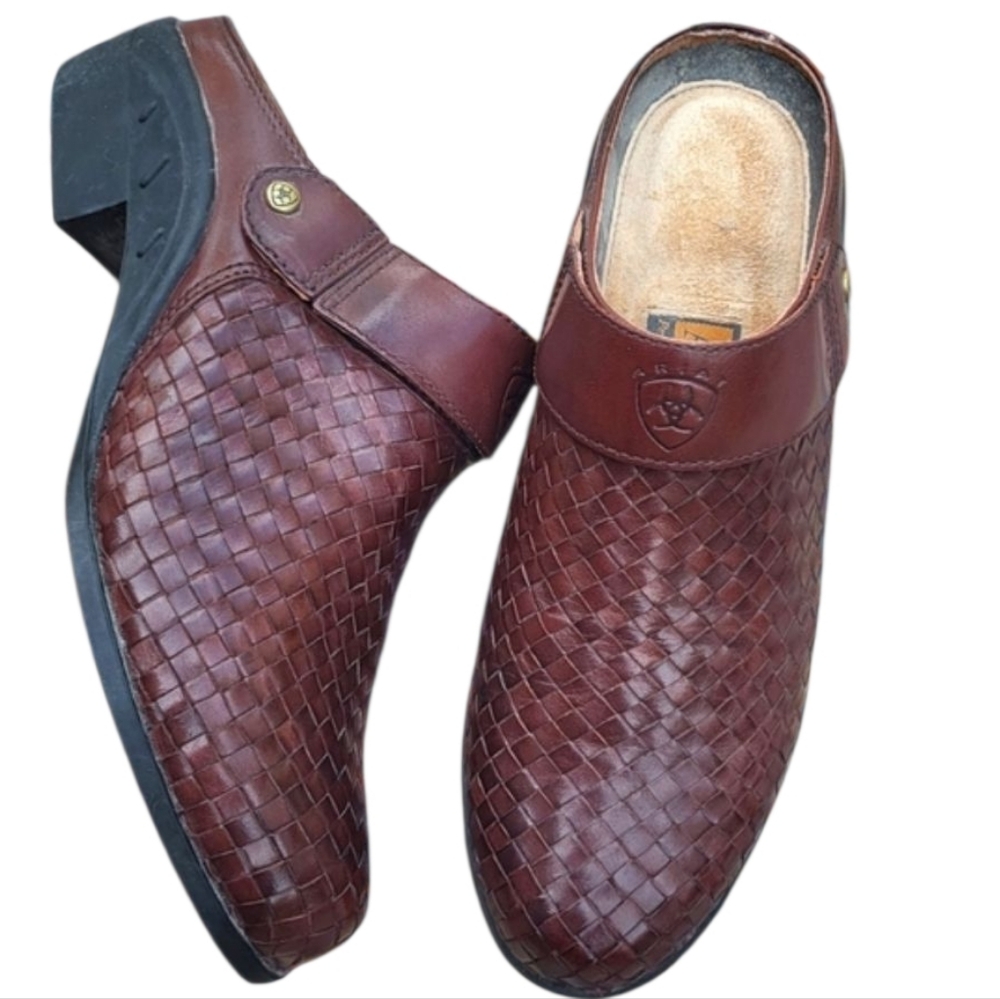 Ariat ATS Slip On Mule Clog Slingback Shoes